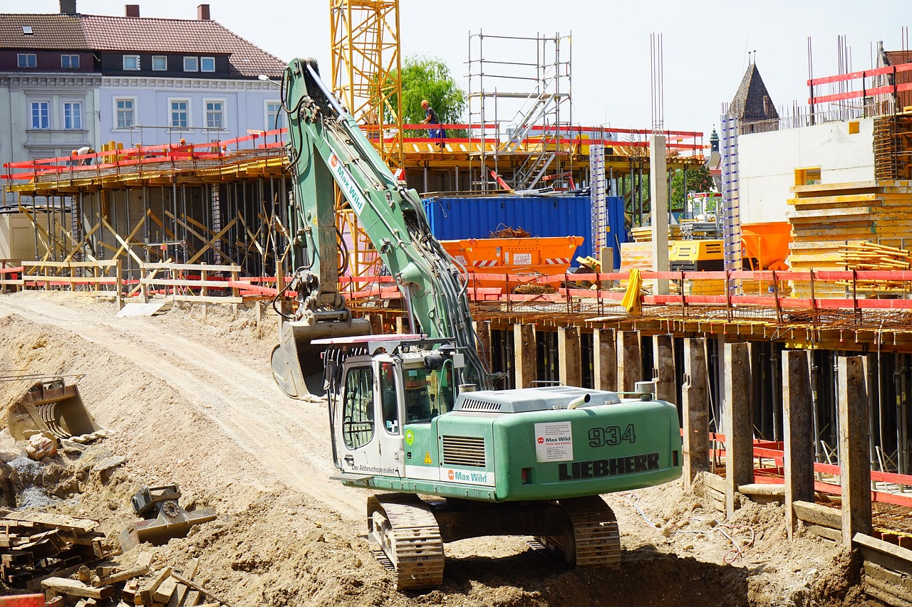 afvalstromen op de bouwplaats